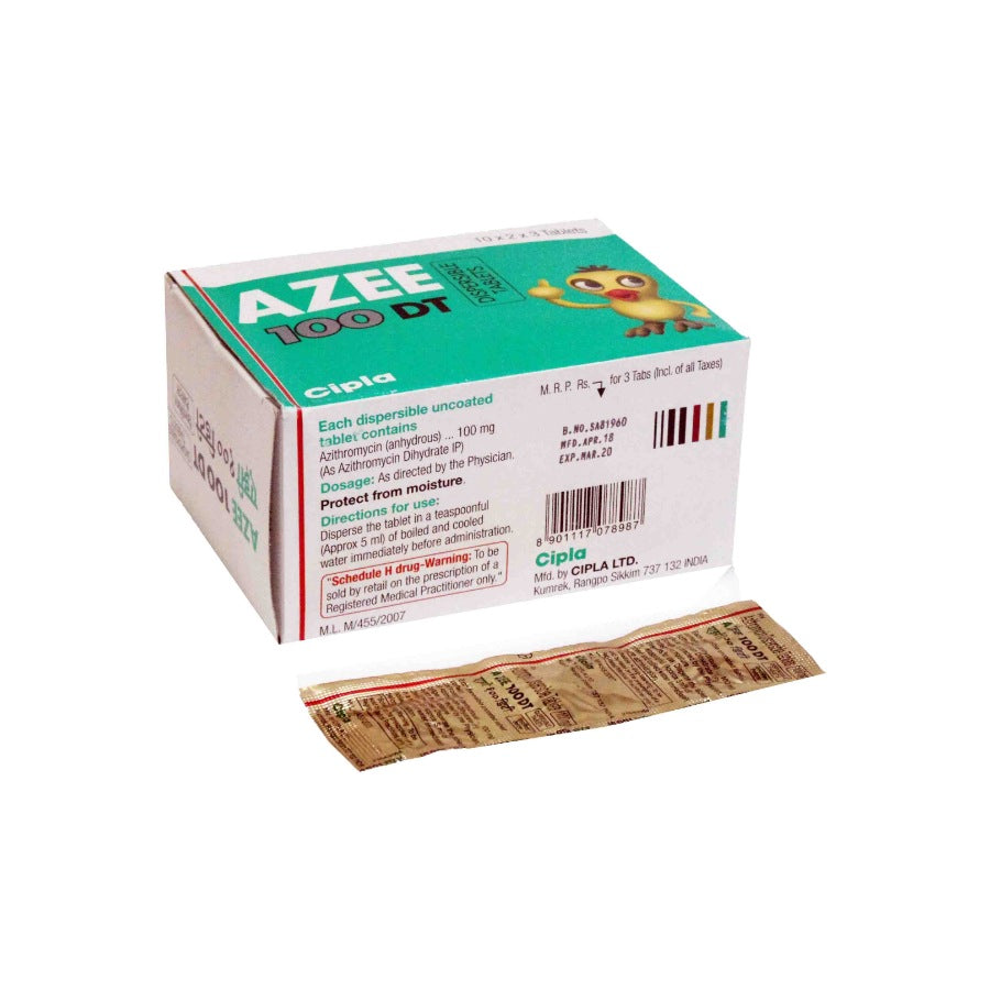 Azee DT 100mg image 0