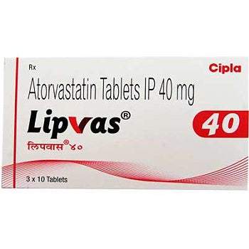 Lipvas 40mg image 0