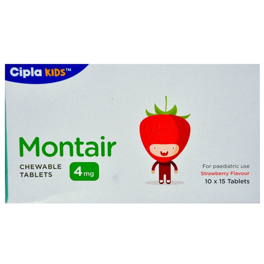 Montair Chewable Tablets 4mg image 0
