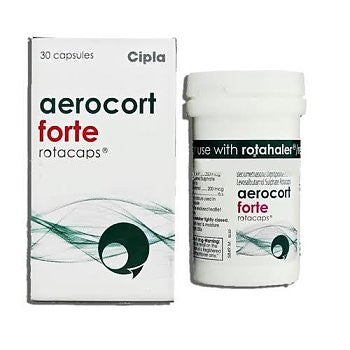 Aerocort Forte Rotacaps 200/100mcg image 0