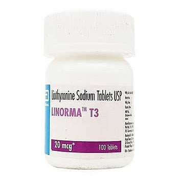 Linorma T3 20 mcg image 0