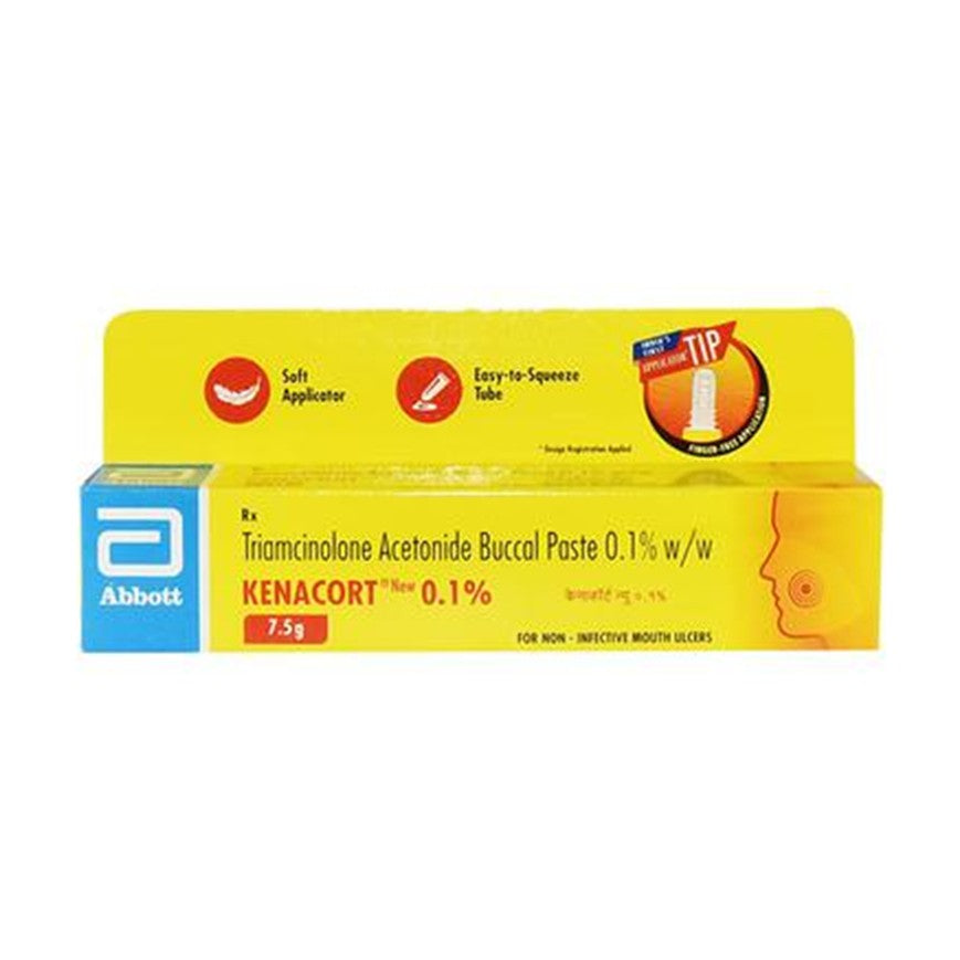 Kenacort 0.1% (7.5 gm) tube image 0