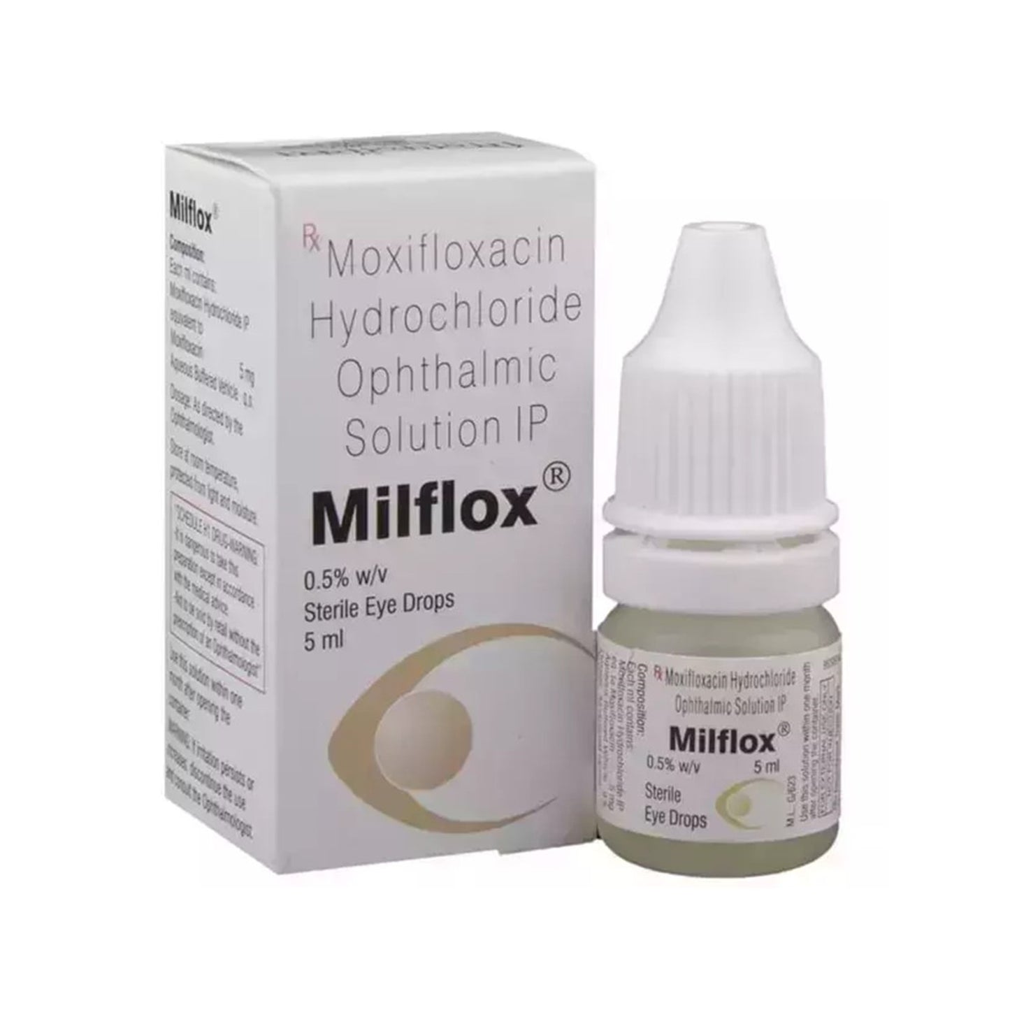Milflox 0.5% 5 ml
