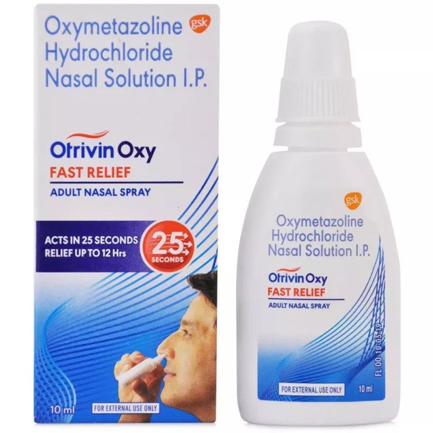 Otrivin Oxy Adult Nasal Spray 0.05% (10ml) image 0