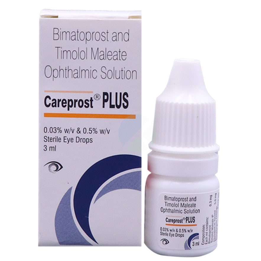 Careprost Plus Eye Drop 3ml image 0