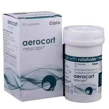 Aerocort Rotacaps 100/100mcg image 0