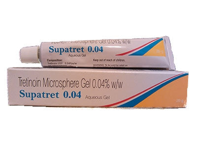 Supatret Gel .04% (20 gm) image 0