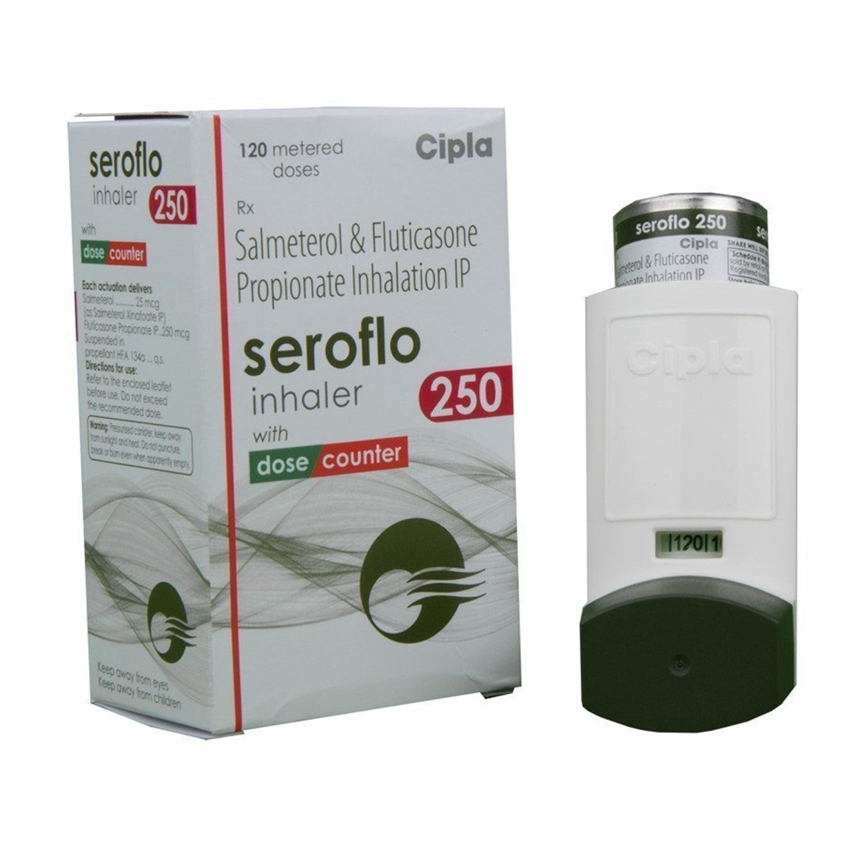 Seroflo Inhaler 25 mcg 250 mcg (120 mdi) image 0