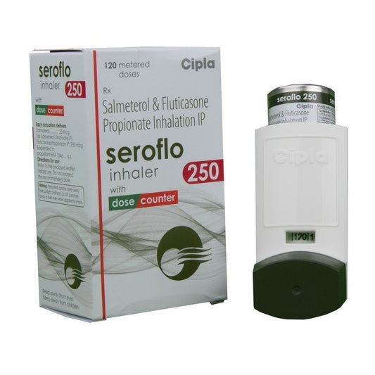Seroflo Inhaler 25 mcg 250 mcg (120 mdi) image 0
