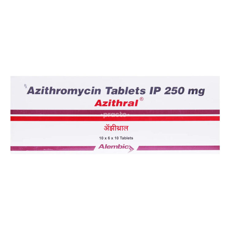 Azithral 250mg image 0